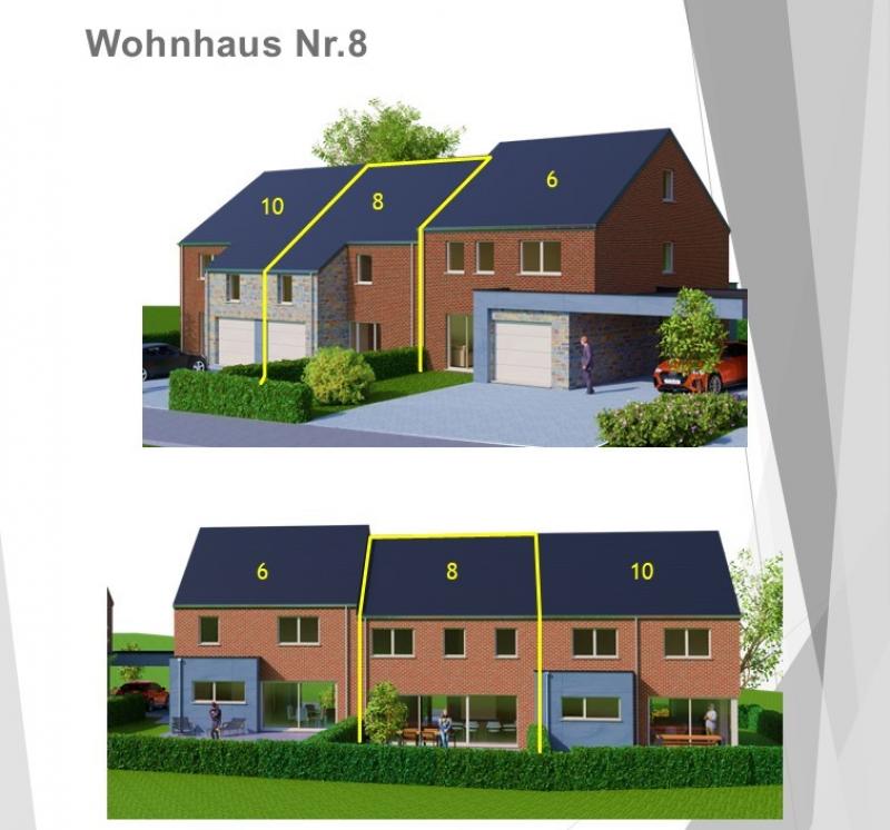 Nouvelle maison 3-façades à vendre située à 4728 Hergenrath - Maison nr 4 
