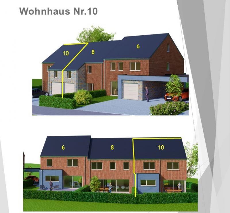 Nouvelle maison 3-façades à vendre située à 4728 Hergenrath - Maison nr 4 
