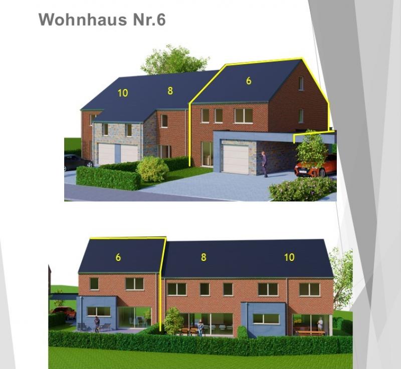 Nouvelle maison 2-façades à vendre située à 4728 Hergenrath - Maison nr 8 