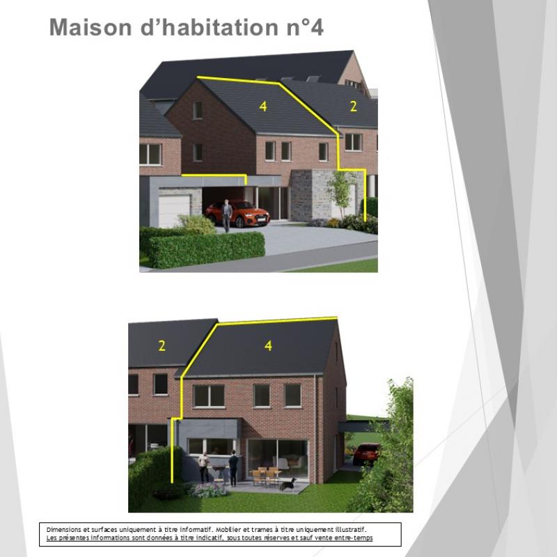 Nouvelle maison 3-façades à vendre située à 4728 Hergenrath - Maison nr 4 